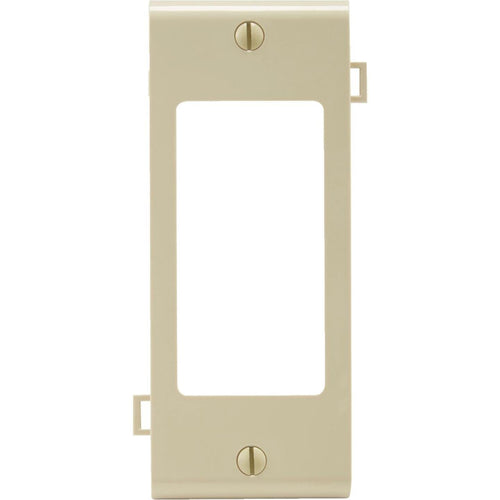 Leviton 1-Gang Plastic Sectional Rocker Decorator Wall Plate Center Panel, Ivory