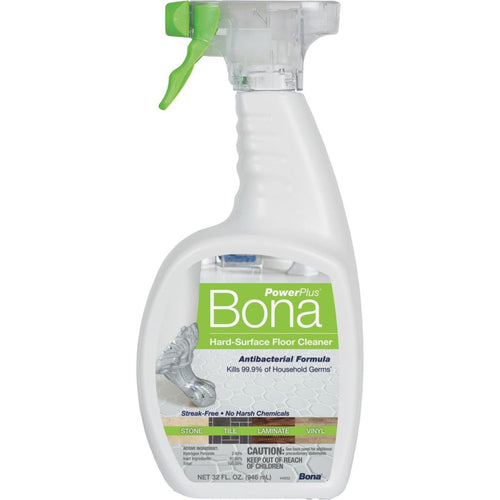 Bona PowerPlus 32 Oz. Hard-Surface Anti-Bacterial Floor Cleaner