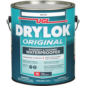 Drylok White Latex Masonry Waterproofer, 1 Gal.