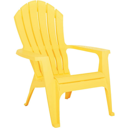 Adams RealComfort Yellow Resin Adirondack Chair