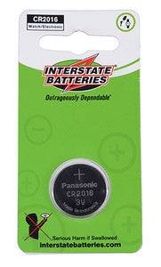 Interstate Batteries LIT0145 3V Lithium Battery, CR2016