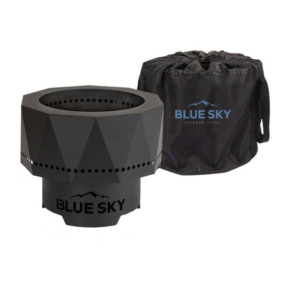 Blue Sky Outdoor Living The Ridge Smokeless Portable Fire Pit 15.7 in. x 12.5 in. (15.7