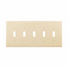 Eaton Cooper Wiring Toggle Wallplate, Ivory