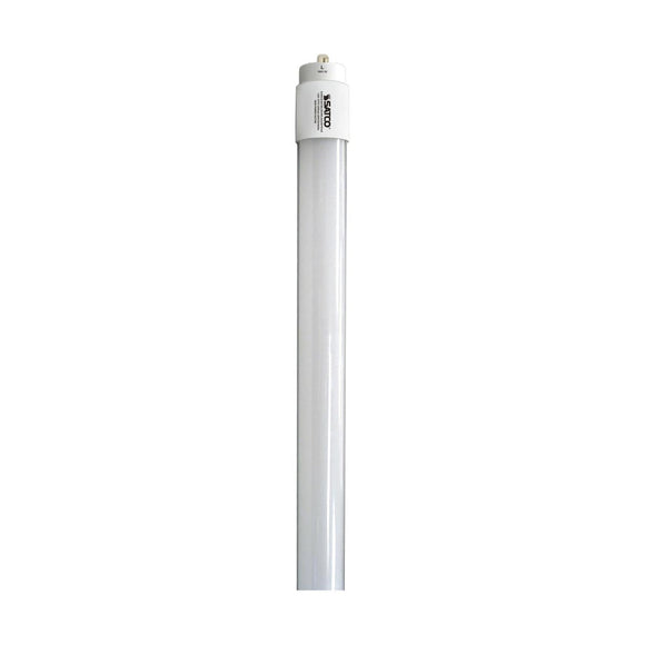 Satco's 40 wattT8 LED 8 foot Linear Type B Ballast Bypass Commercial Linear Teplacement Lamp