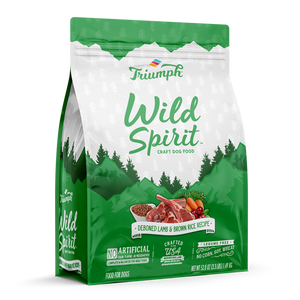 Triumph Wild Spirit Lamb & Brown Rice Recipe Dog Food 15 lb