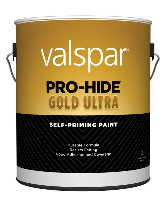 Valspar® Pro-Hide® Gold Ultra Exterior Self-Priming Paint Satin 1 Gallon Super One Coat White