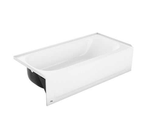 BOOTZ Aloha Porcelain Enamel Alcove Bathtub