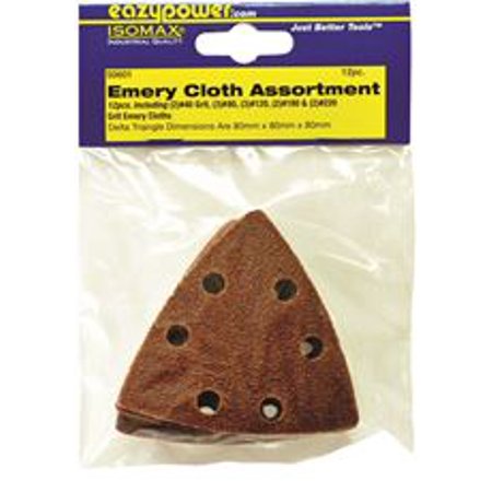 Eazypower Emery Cloth Sanding Pad 80, 120, 180, 220 Grit