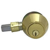 Ultra Hardware Deadbolt For Mobile Home Polished Brass Single Cylinder