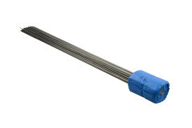 C.H Hanson Stake Flags-21" Staff, 2-1/2"x3-1/2" Flag, Blue 100Pcs.