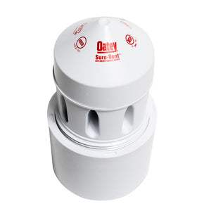 Oatey® 3" – 4" 500 DFU Sure-Vent AAV 3" x 4" Sch. 40 PVC adapter