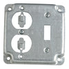 Thomas & Betts Steel City  4 Steel Square Box Surface Cover