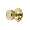 Design House Terrace Dummy Door Knob in Polished Brass