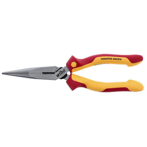 Wiha Tools Insulated Industrial Long Nose Pliers 8